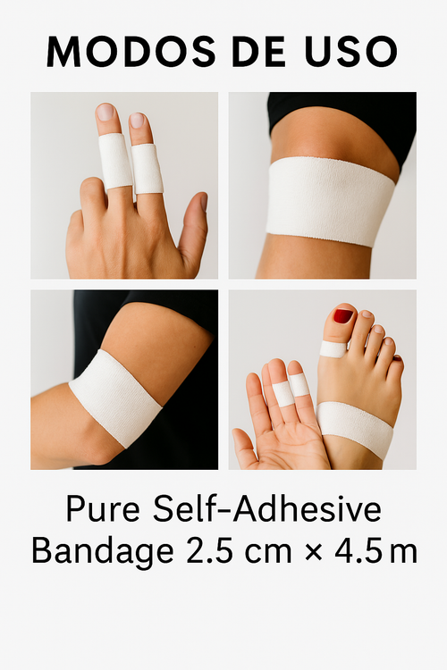 Pure Self-Adhesive Bandage 2.5 cm ×4.5 m – Don’tape