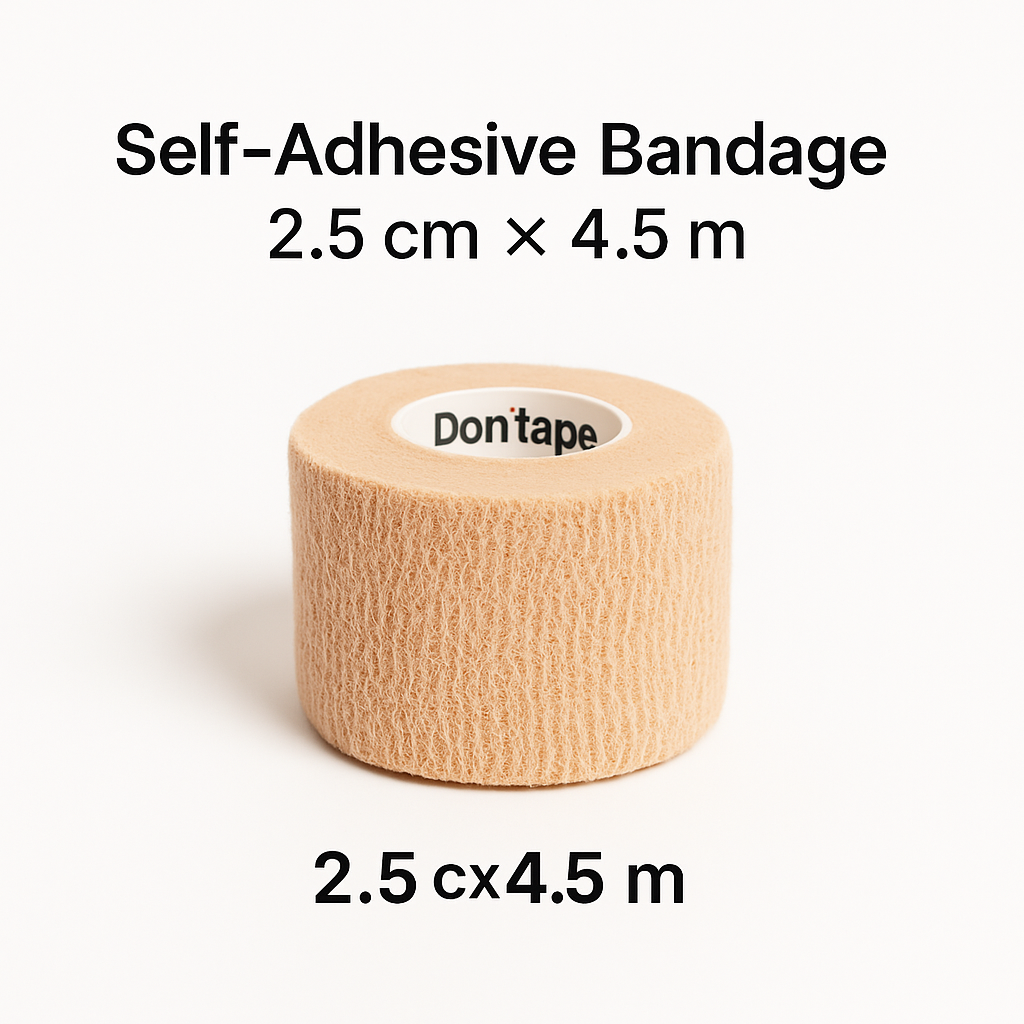 Self-Adhesive Bandage Vendas Coban 2.5 cm ×4.5 m